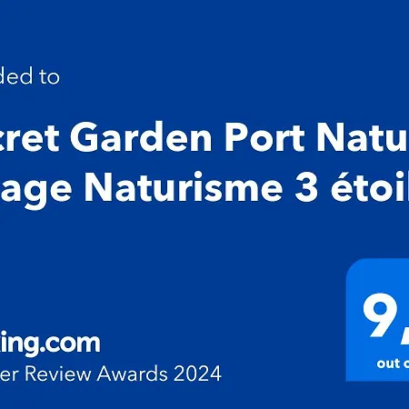 Secret Garden Port Nature Village Naturisme 3 Etoiles Apartment
